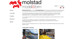 Desktop Screenshot of molstad.no