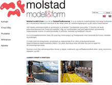 Tablet Screenshot of molstad.no